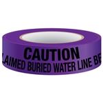 Buried Reclaimed Water Line Non-Detectable Tape